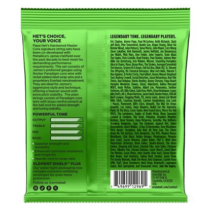 Cordes de guitare Ernie Ball Papa Het's Signature 11-50