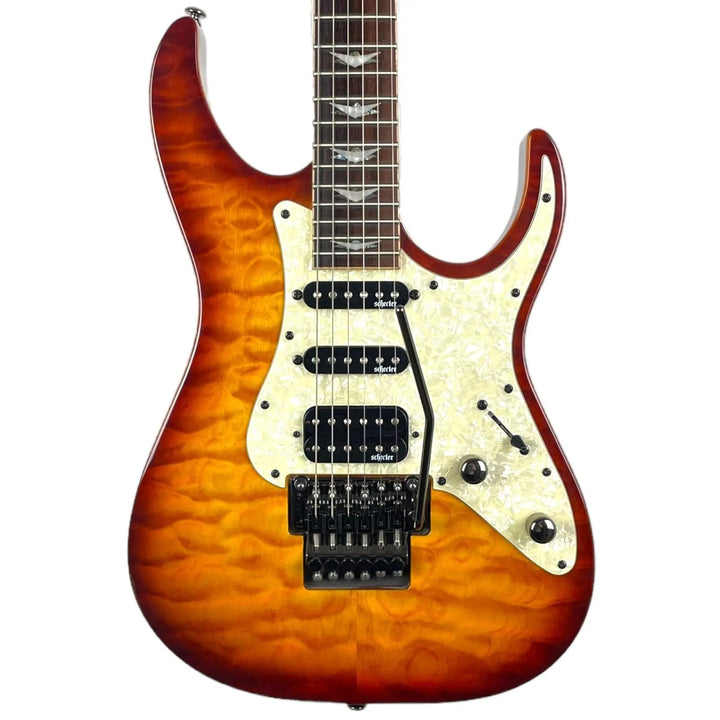 Schecter Banshee-6 FR Extreme 2019 - Vintage Sunburst Schecter