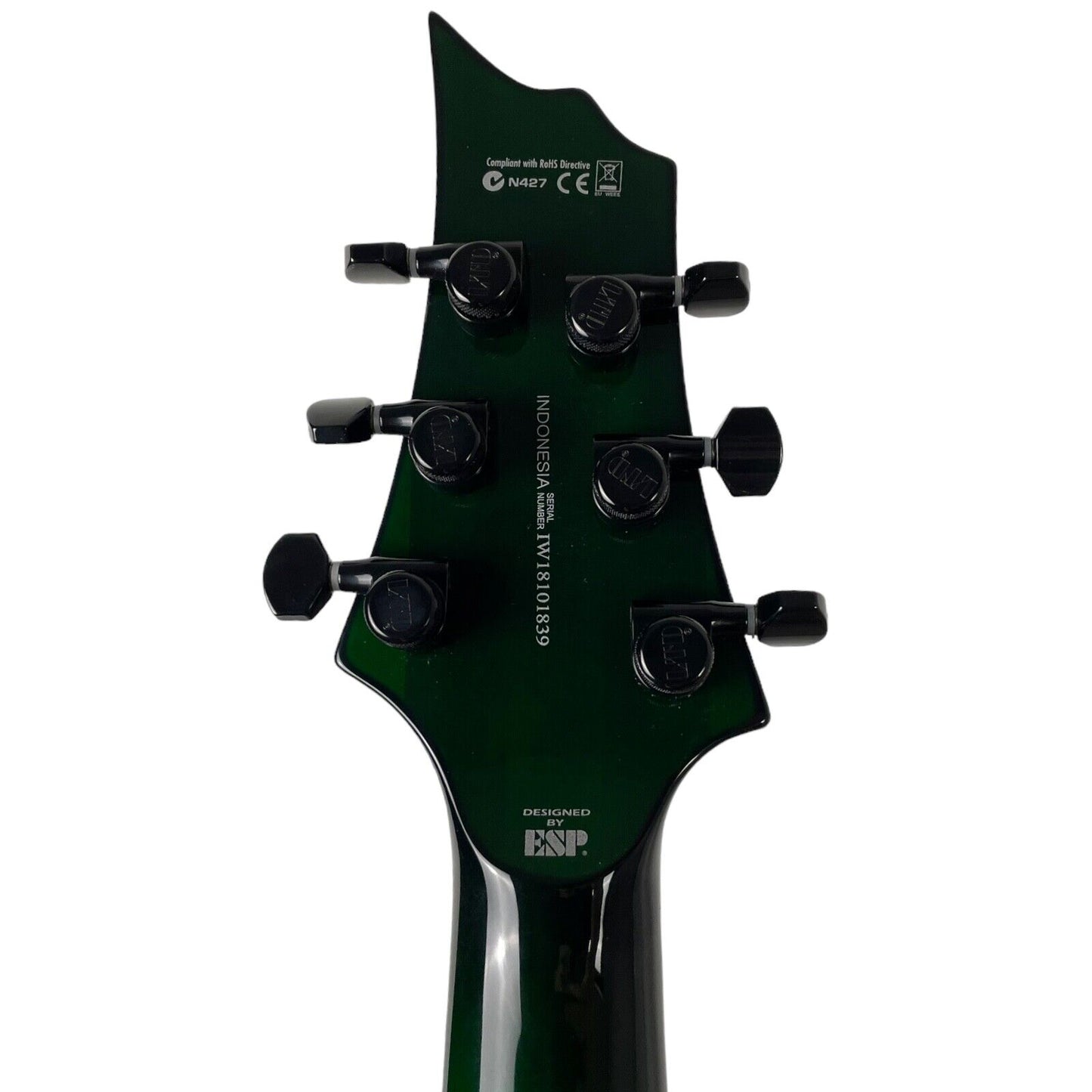 ESP LTD H-1001 2018 - See thru green