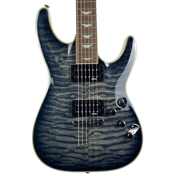 Schecter Omen Extreme 6 2012 - See Thru Black Schecter