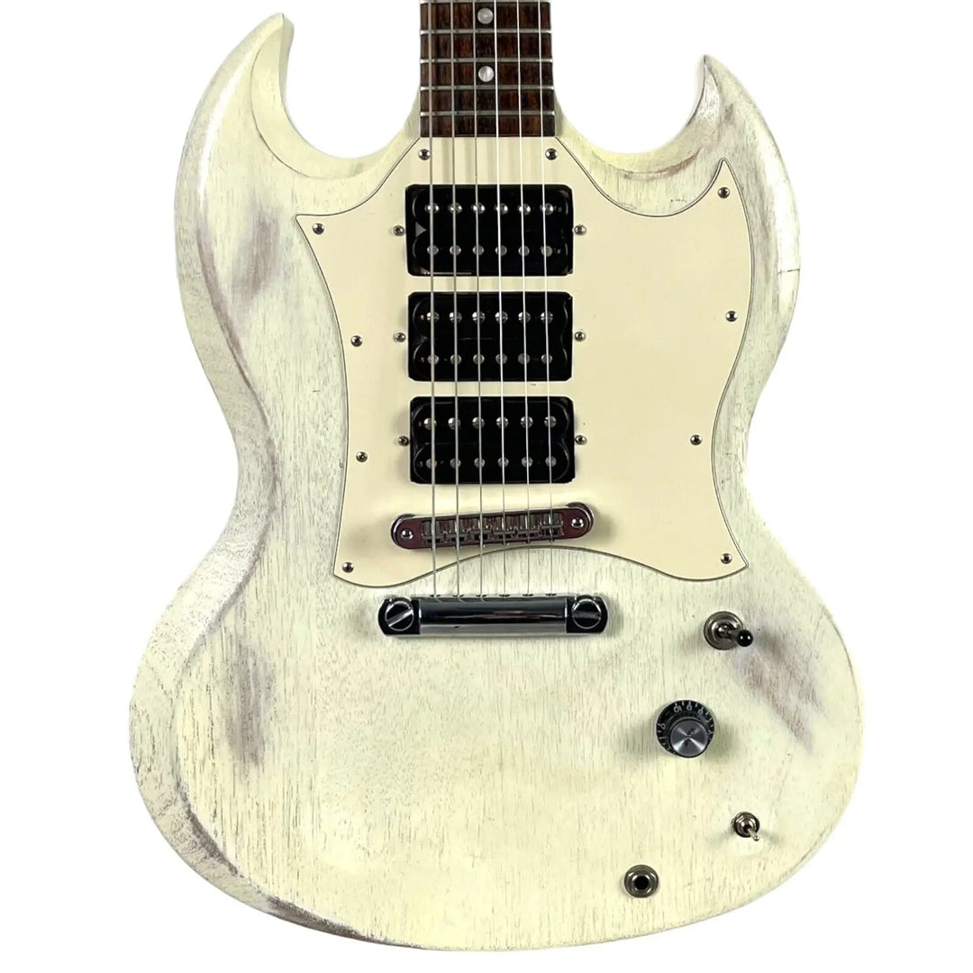 Gibson SG Special 3 Pickup 2007 - Faded worn white Gibson
