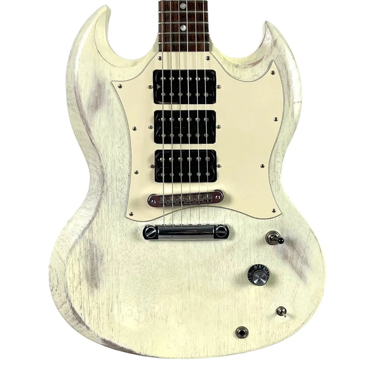 Gibson SG Special 3 Pickup 2007 - Faded worn white Gibson