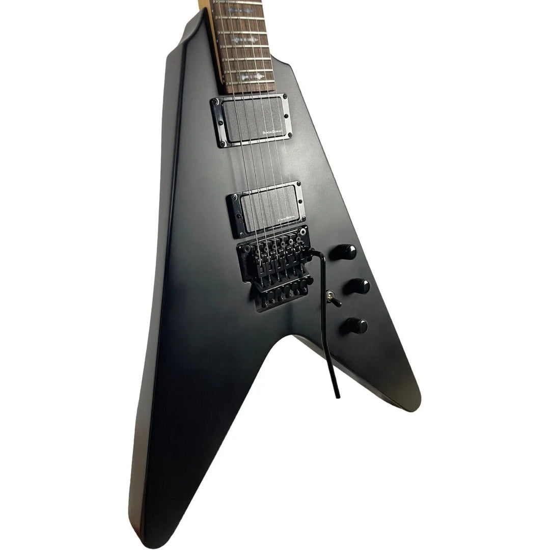 Schecter V-1 Custom FR 2009 matte black Schecter