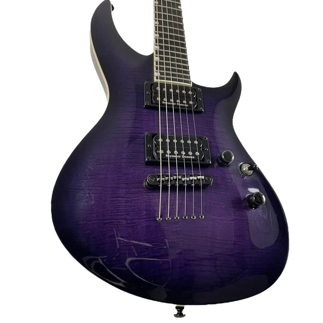 ESP LTD H3-1000 2020 - See thru purple burst ESP LTD