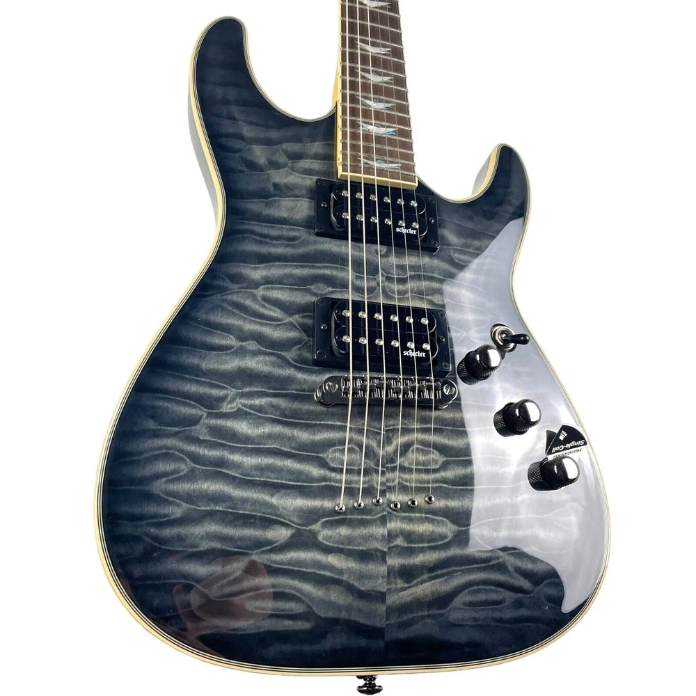 Schecter Omen Extreme 6 2012 - See Thru Black Schecter