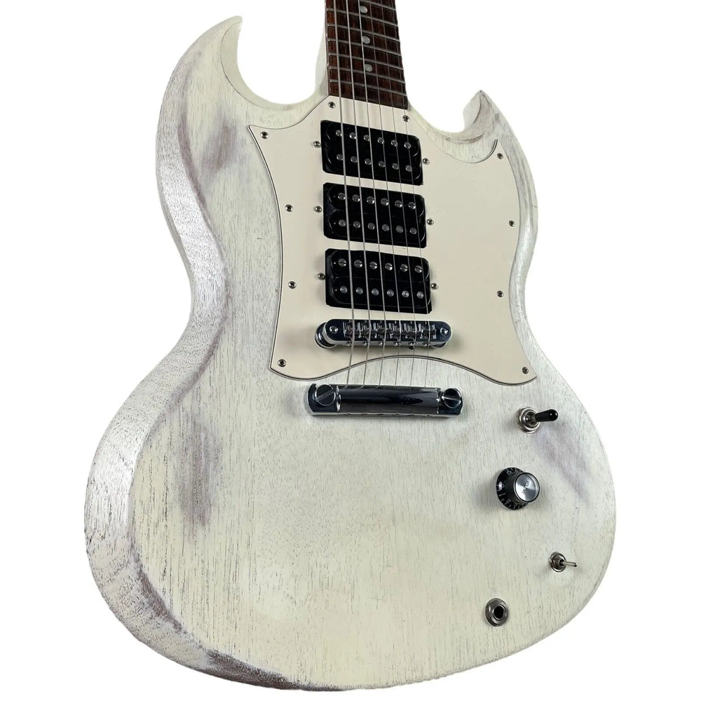 Gibson SG Special 3 Pickup 2007 - Faded worn white Gibson