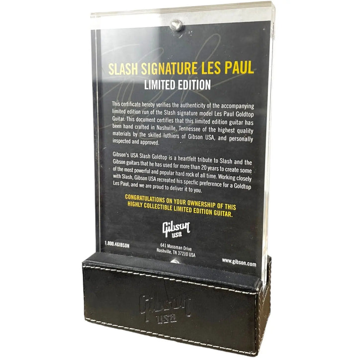 Gibson Les Paul Slash Signature 2008 - Goldtop Gibson