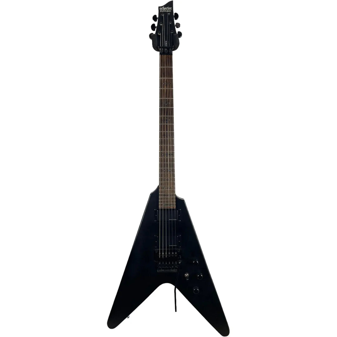 Schecter V-1 Custom FR 2009 matte black Schecter